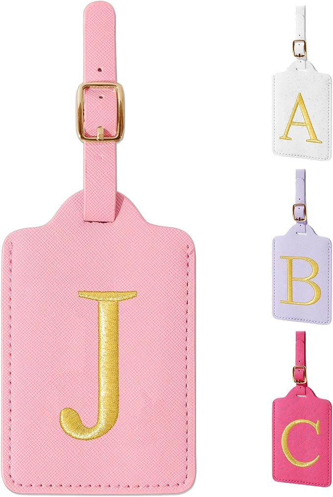 Personalized Initial Luggage Tags by izuzta