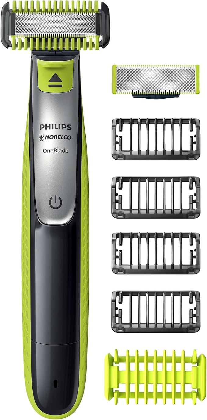 Philips Norelco OneBlade Face + Body Hybrid Electric Trimmer and Shaver by PhilipsNorelco