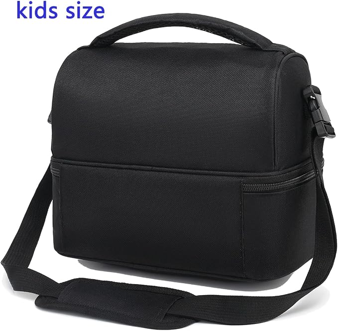 FlowFly Double Decker Cooler Insulated Lunch Bag Large Tote - Image 3