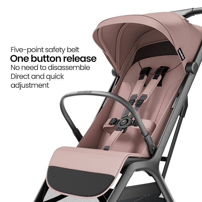 MAMA & BABY Packa Compact Travel Stroller – Lightweight, One-Hand Auto Folding - Image 6