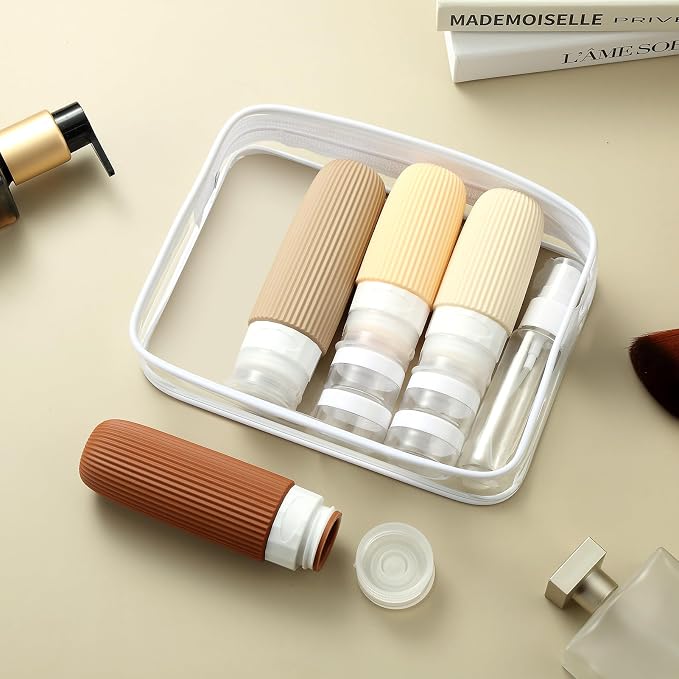 16 Pack Travel Bottles Set, TSA Approved Leak Proof Silicone Squeezable - Image 6