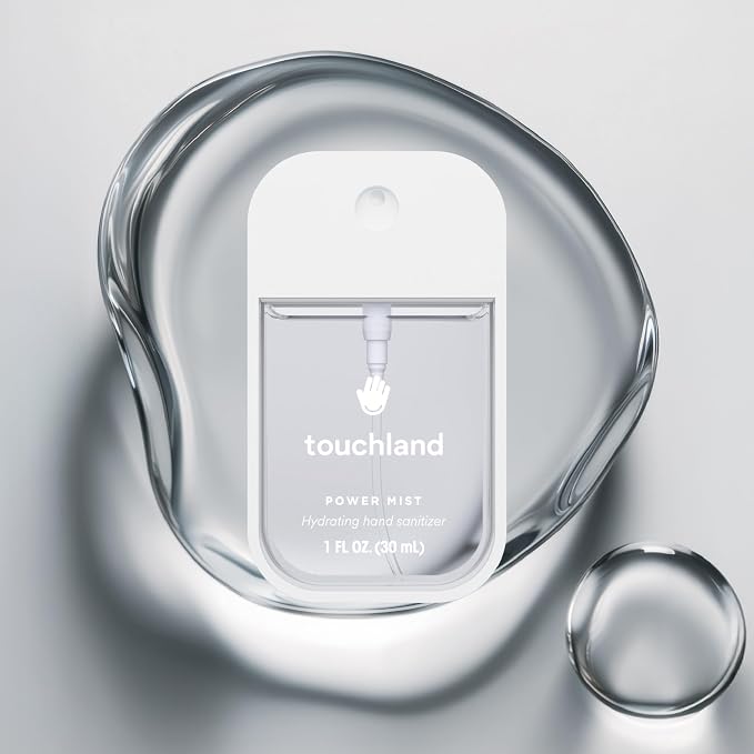 Touchland Power Mist Hydrating Hand Sanitizer Spray, DYE FREE Trio Set - Image 4
