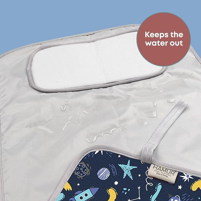 HAMUR HOME Portable Baby Changing Pad – Waterproof, Foldable & Lightweight - Image 6