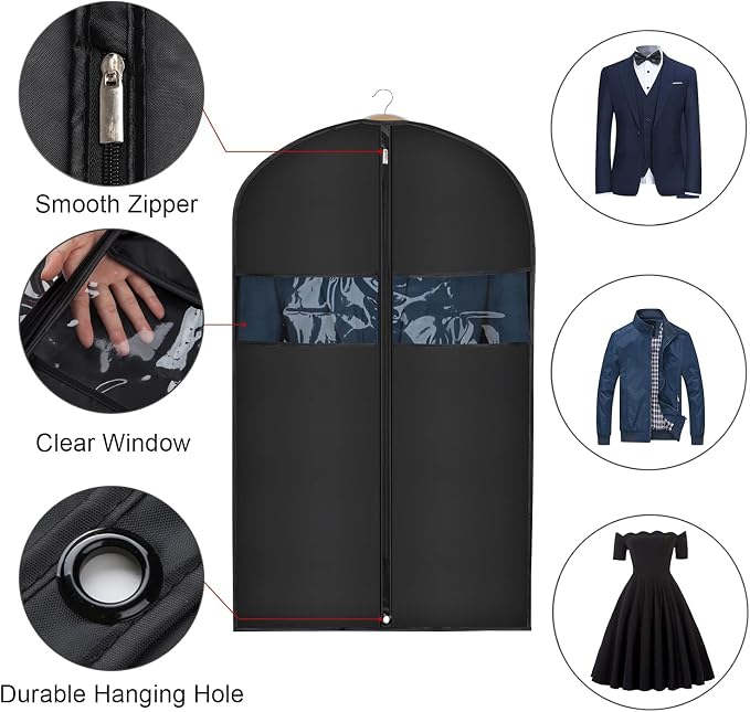 Univivi 16 Pack Suit Garment Bag - Image 3
