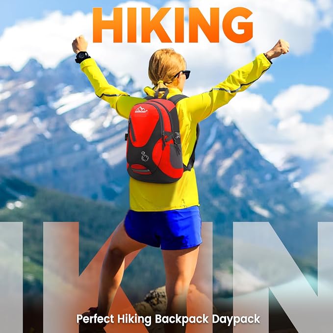 sunhiker Cycling Hiking Backpack Water Resistant Travel Backpack Lightweight - Image 6