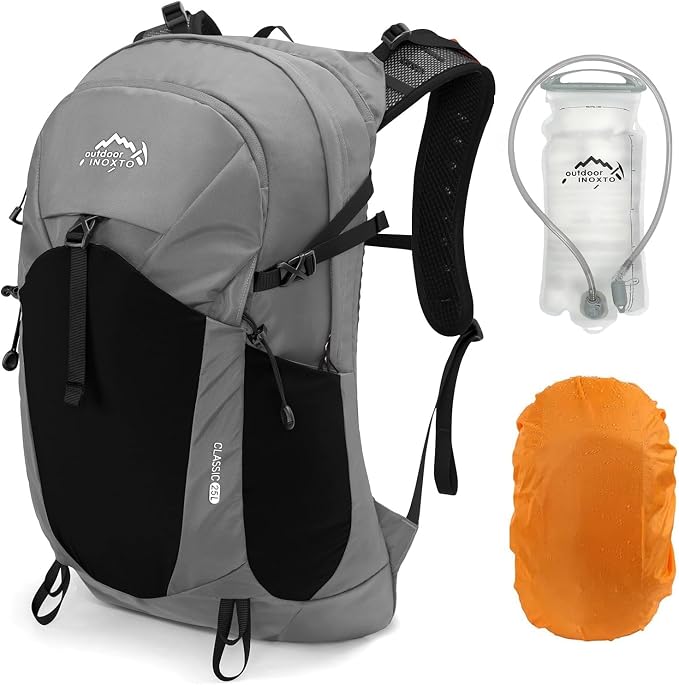 Hiking Hydration Backpack with 3l Water Bladder by IX+INOXTO