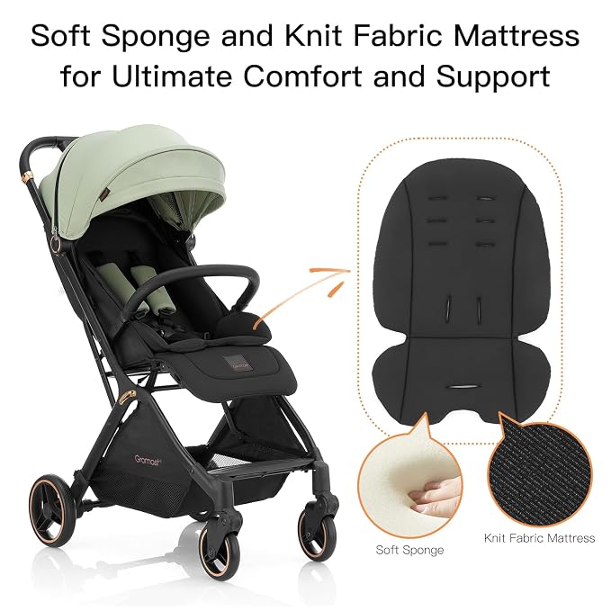 Gravity Folding Baby Stroller - Image 5