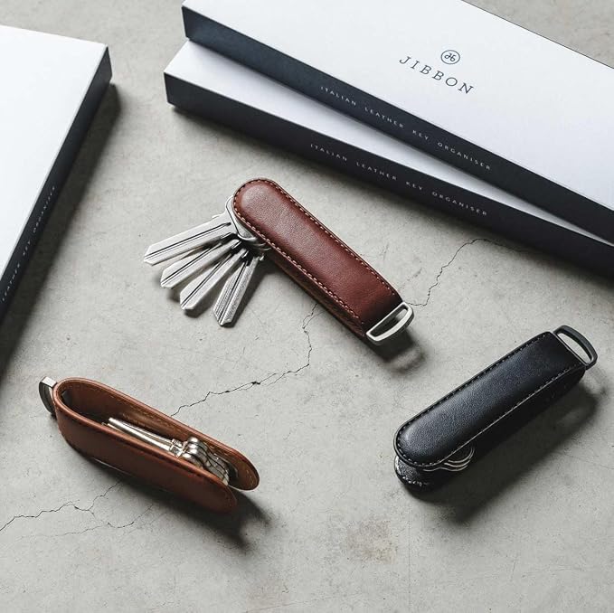 Jibbon Italian Premium Leather Key Organizer - Image 2
