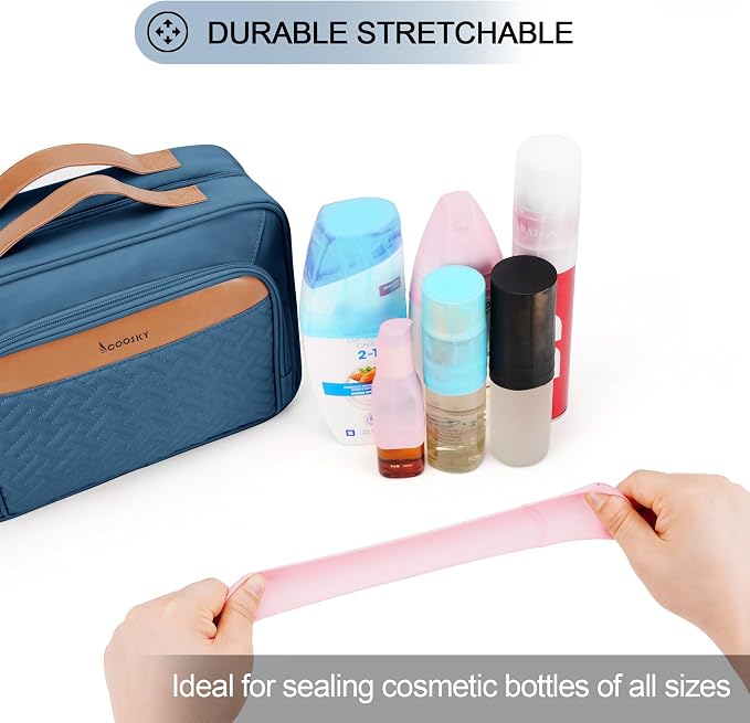 Travel Hanging Toiletry Bag for Women and Men, - Image 3