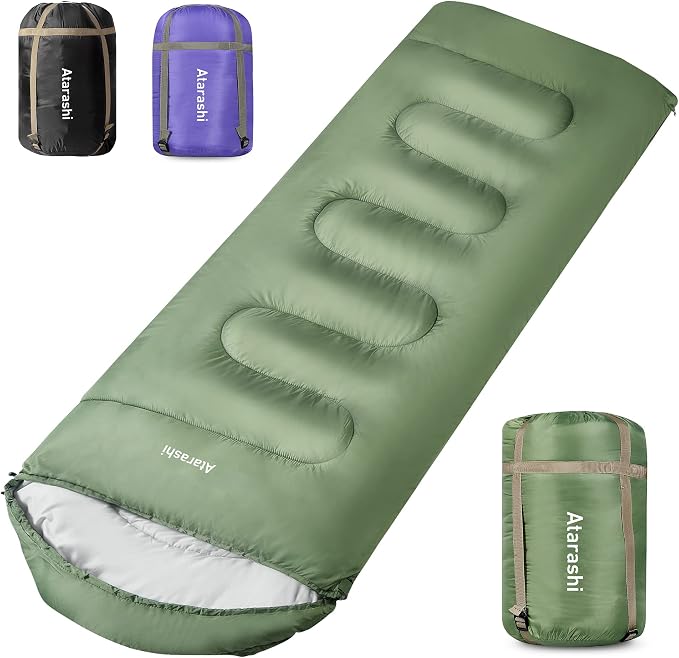 Atarashi Camping Sleeping Bag- 4 Seasons by Atarashi
