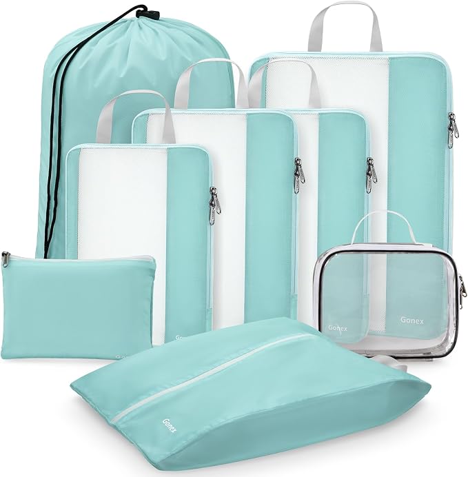 Gonex 8 Set Compression Packing Cubes - Image 9