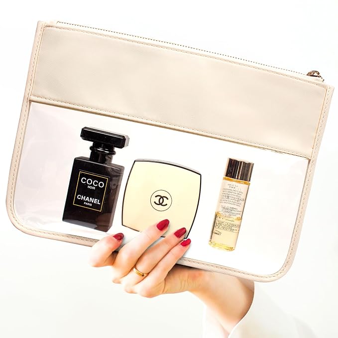 LETGO Clear Makeup Bag Pouch for Travel - Image 2