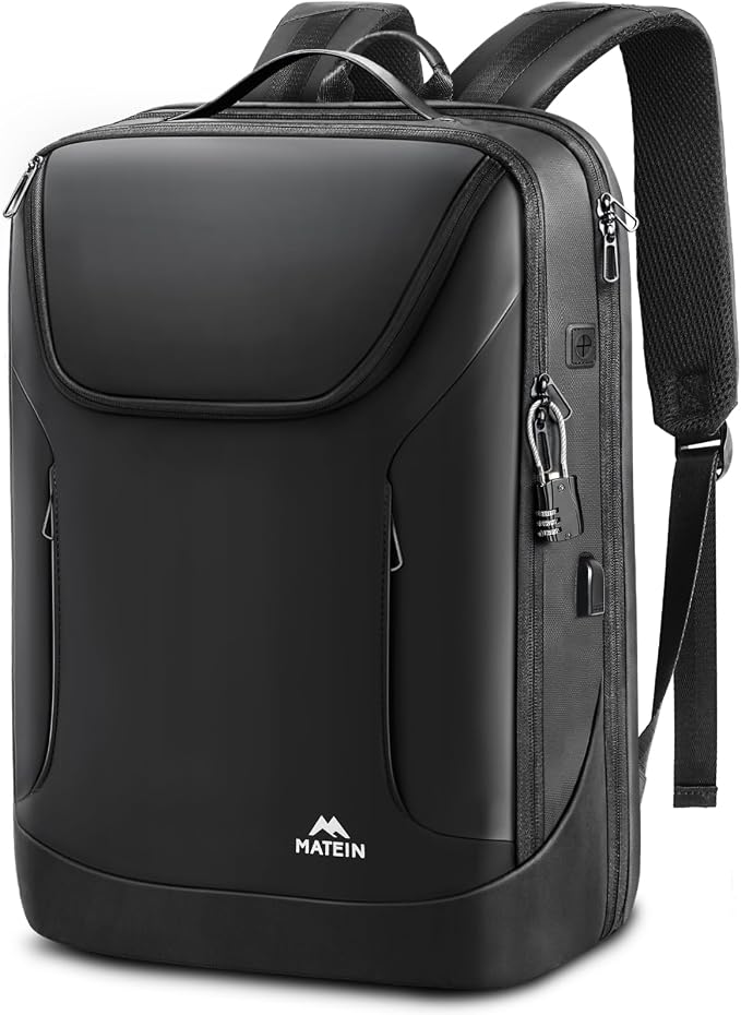 MATEIN Waterproof Laptop Backpack 17 Inch, Anti Theft Business Backpack by MATEIN