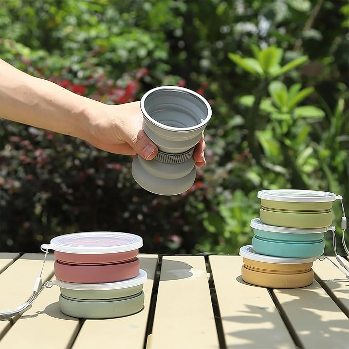 IYYI Collapsible Travel Cup, 10.5 OZ Foldable Cup - Image 7