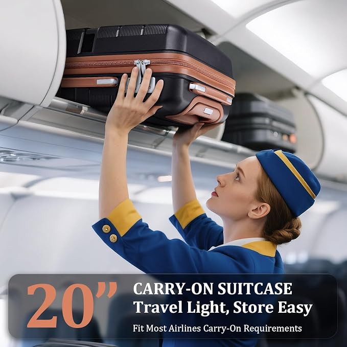 4-Piece Hardshell Luggage Set - Image 3