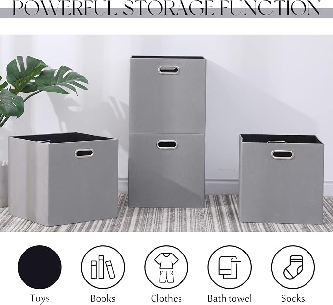 Cube Storage Bins 13×13 Polyester Foldable Box - Image 4