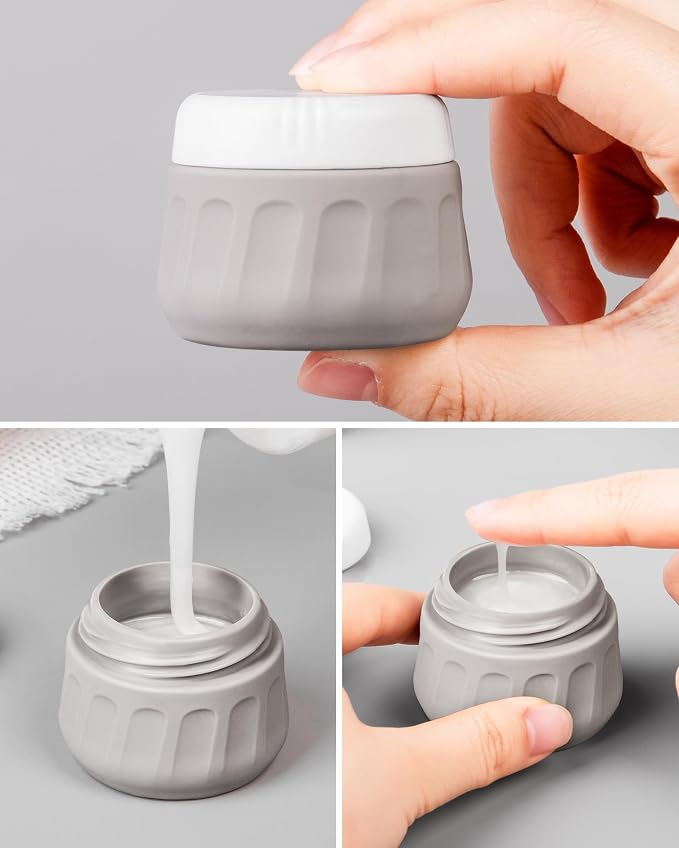 Travel Bottles for Toiletries 8 Pack, Travel Size Toiletries, Tsa Approved - Image 3