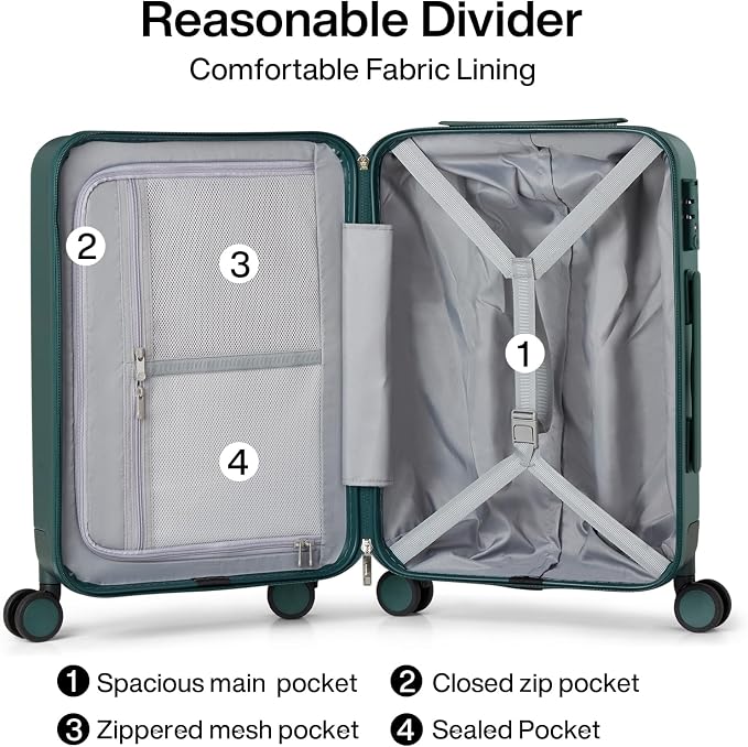 Hanke 28 Inch Luggage Large Suitcase - Image 5