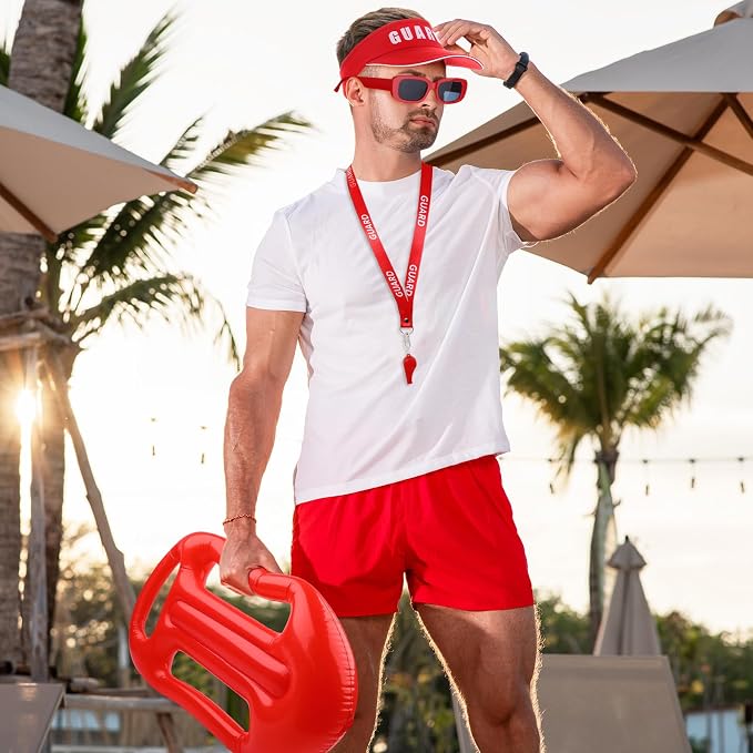 Halloween Guard Visor Hat Emergency Whistles - Image 5