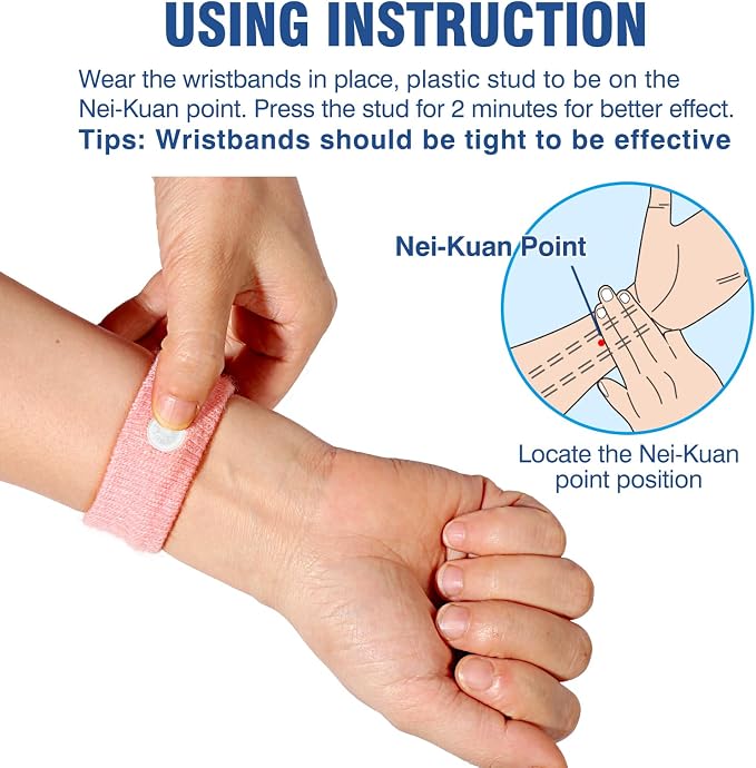 Motion Sickness Bands Anti Nausea Wristband - Image 3