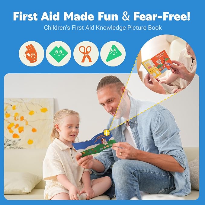 Stbernard Small First Aid Kit for Kids and Adults, Medical Kit - Image 6