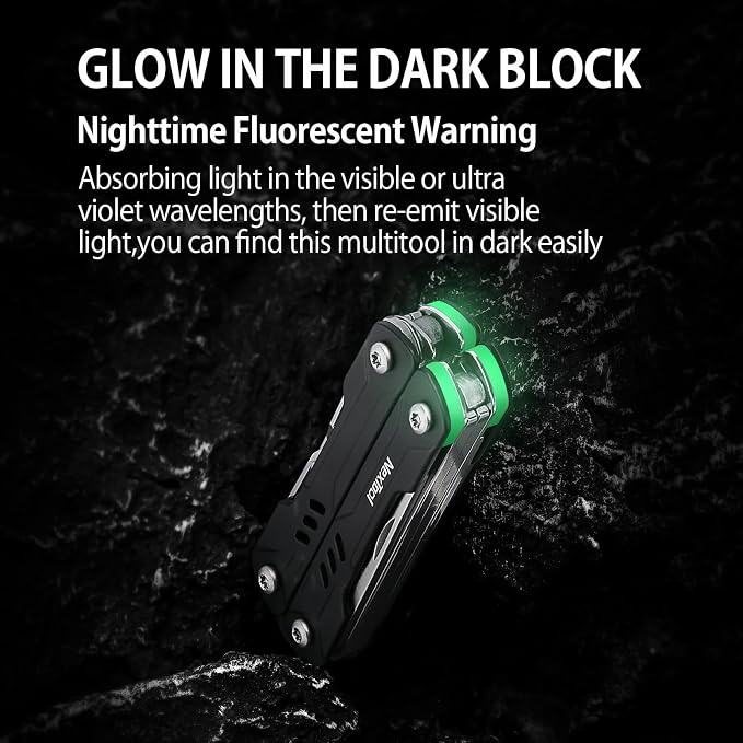 NexTool Mini Sailor S11 Keychain Multitool, 11-in-1 Compact EDC Pliers - Image 2