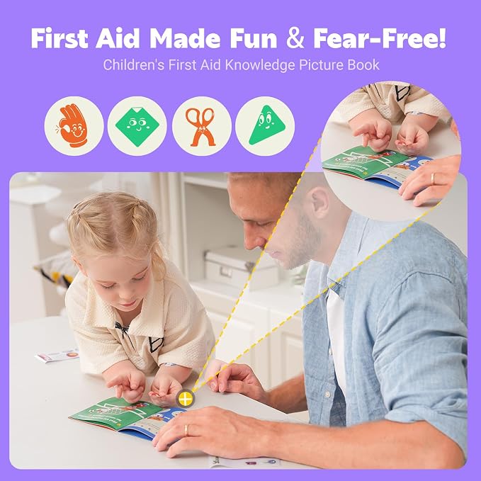 Stbernard Small First Aid Kit for Kids and Adults, Medical Kit - Image 6