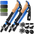 Premium Foldable Hiking Poles by USA Brand by HikerHungerOutfitters