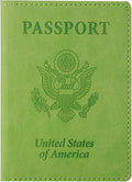 TIGARI Passport Holder for Travel Women Men, PU Leather Passport Wallet Cover by TIGARI