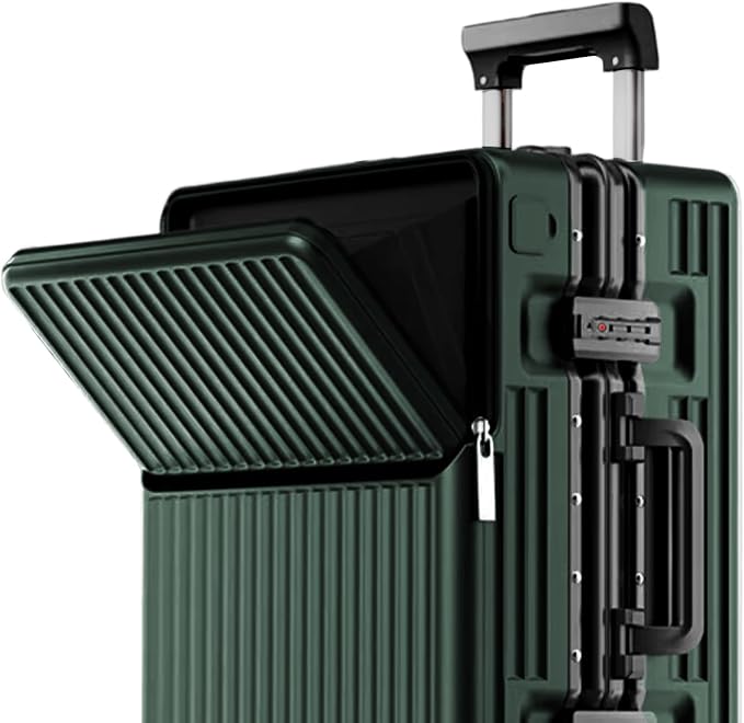 2-Piece Hardshell Zipperless Luggage Set, 20/26" Aluminum Frame Hardshell - Image 2