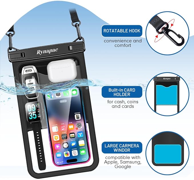 Large Waterproof Phone Pouch Bag - Image 9