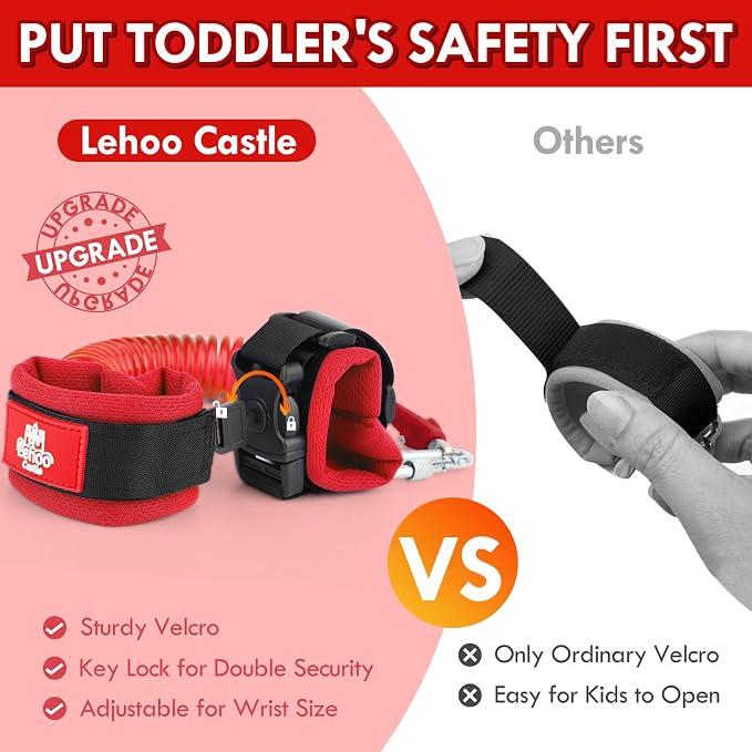 Lehoo Castle Toddler Leash for 1-5 Years, Baby Safety Harness for Girls - Image 2
