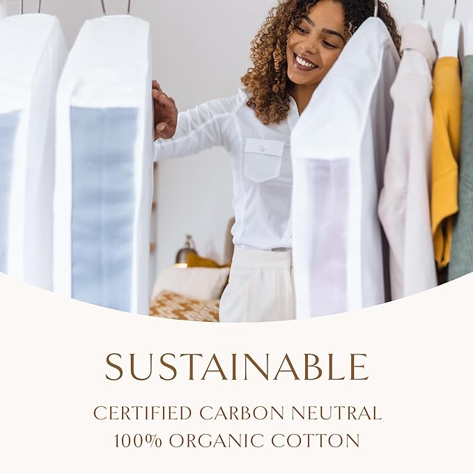 Hayden Hill Luxury Organic Cotton Garment Storage Bag - Image 5