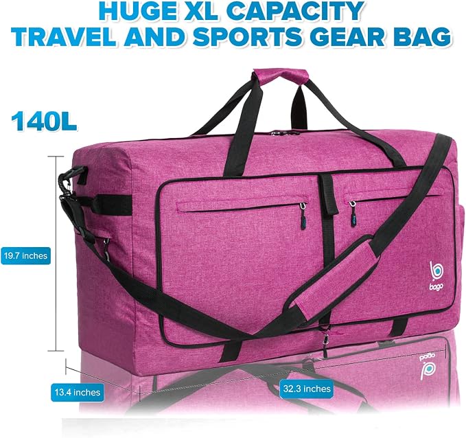 Bago Big XXL Foldable Duffel Bags - Image 5