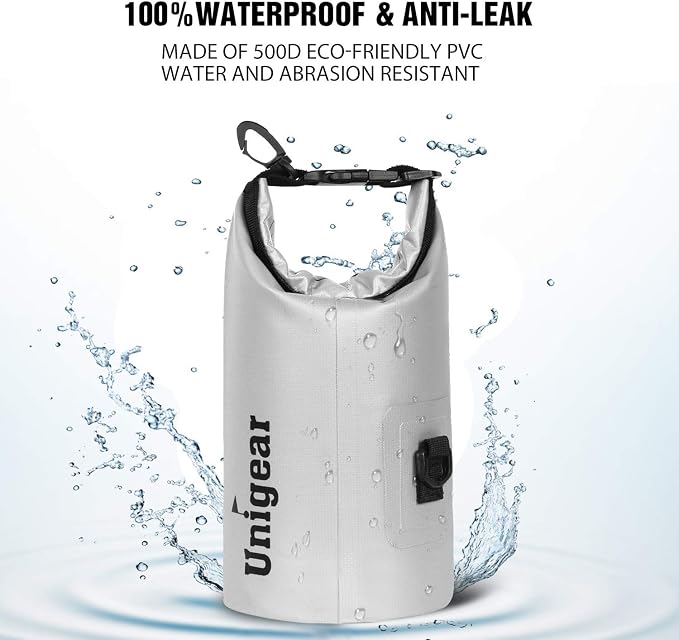 Unigear Dry Bag Waterproof, 2L/5L/10L/20L/30L/40L Floating and Lightweight Bags - Image 2