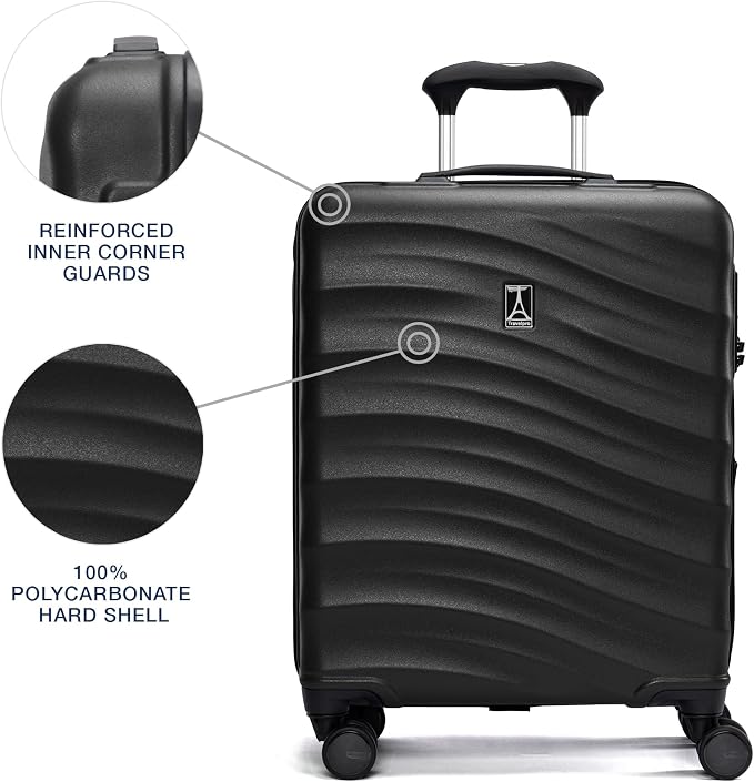 Travelpro Maxlite Air V2 Hardside Expandable Carry on Luggage, 8 Spinner Wheels - Image 3