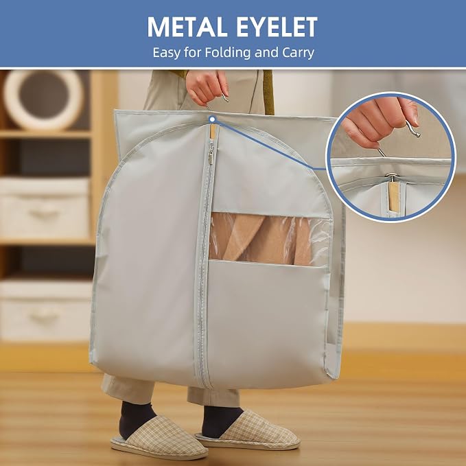 Dress Bags for Gowns, Dress Garment Bag, Uniforms - Image 3