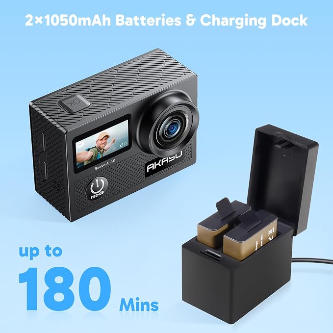 AKASO Brave 4 Action Camera 4K 30fps - Image 7