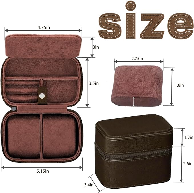 CONBOLA 2 Watch Travel Case for Men - Image 5