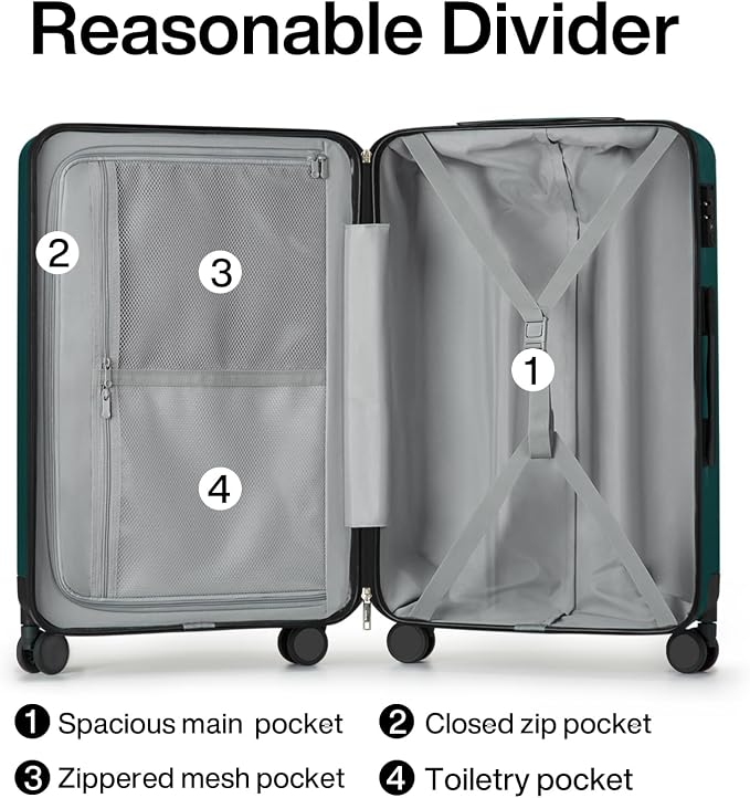Hanke 29 Inch Luggage Suitcases - Image 5