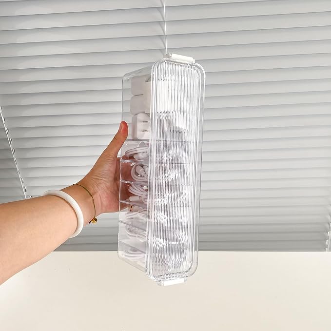 Yesesion Plastic Cable Organizer Box - Image 8