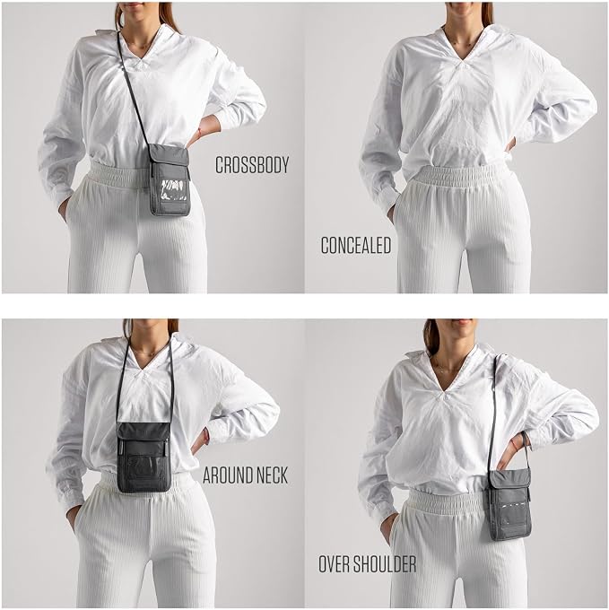VENTURE 4TH Passport Holder Neck Wallet - Image 7