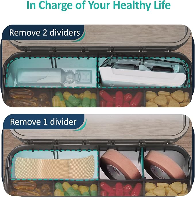 Fullicon Daily Travel Moisture Proof Pill Case - Image 5
