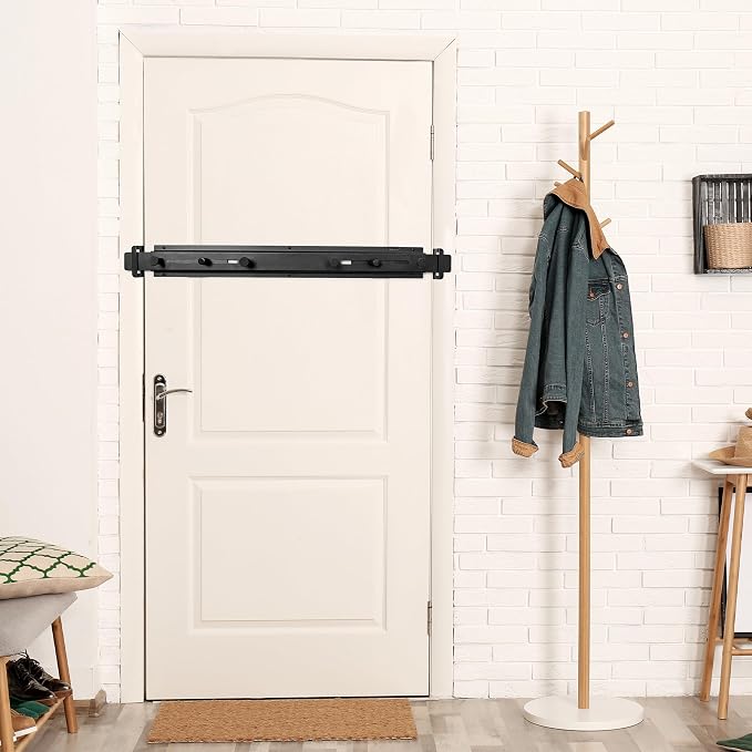Door Bar Lock - Patented Door Barricade Security Bar - Home Safety Improvement - Image 4