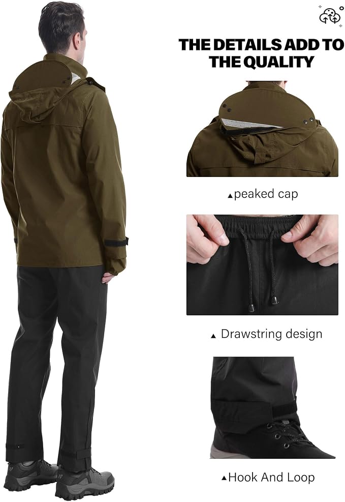 iCreek Rain Suit Waterproof Jacket - Image 5