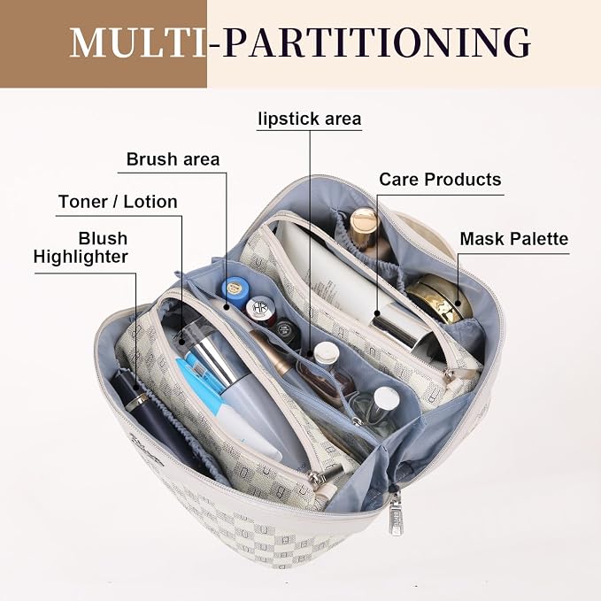 BOYATU Travel Makeup Bag Cosmetic Bags - Image 6