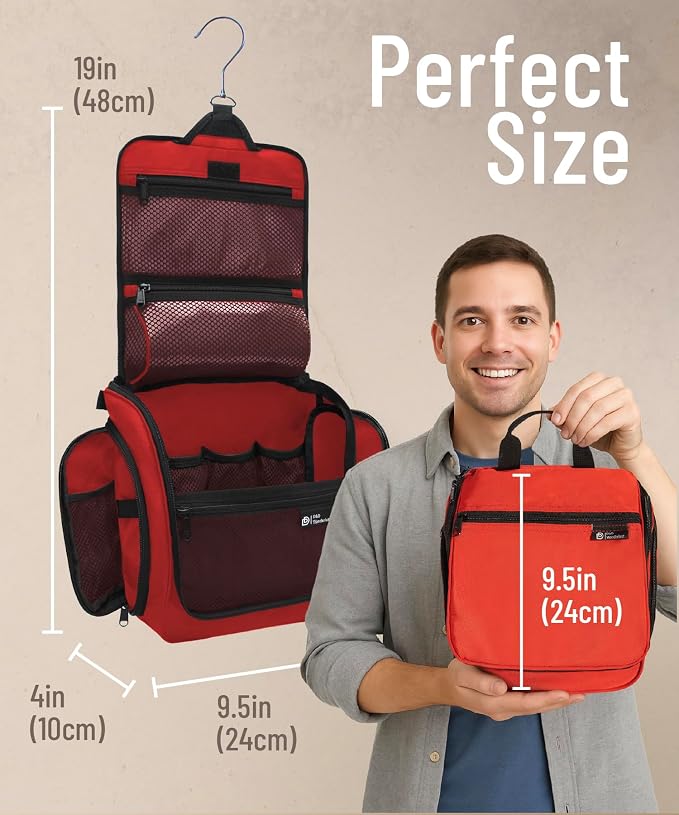 D&D Hanging Travel Toiletry Bag - Image 3