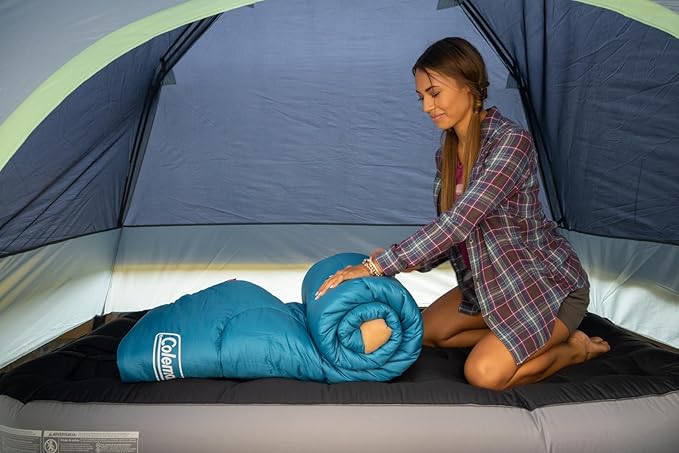 Coleman Brazos 20/30°F Adult Cool-Weather Sleeping Bag - Image 5