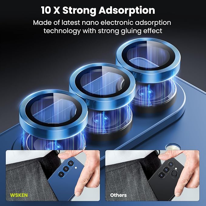 WSKEN for Z Fold 7 Camera Lens Protector Case Cover - Image 3