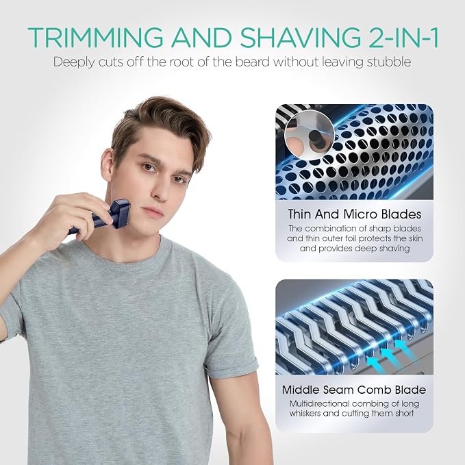 VOYOR Foil Shaver Electric Razor - Image 4